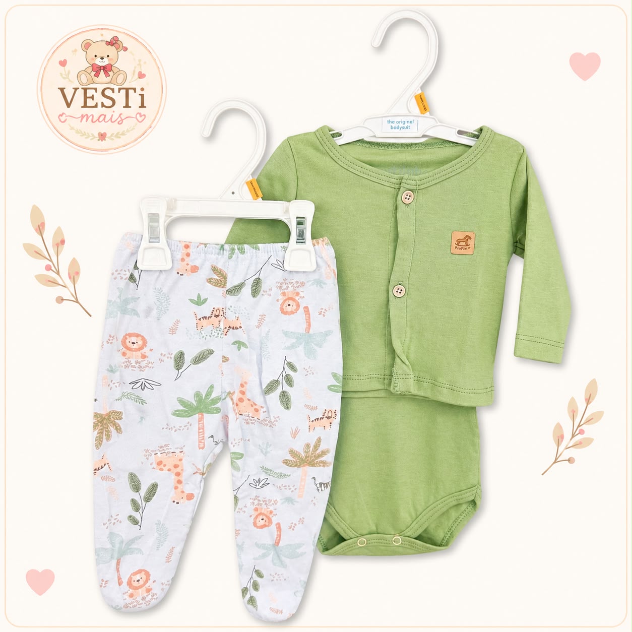 Conjunto Bebê 3 Peças