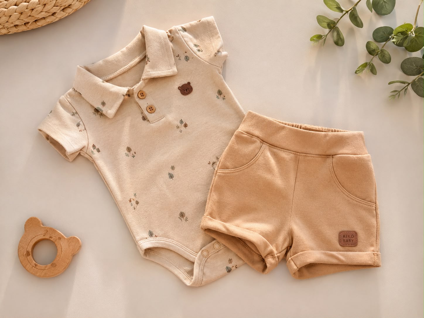 Conjunto Body/Shorts