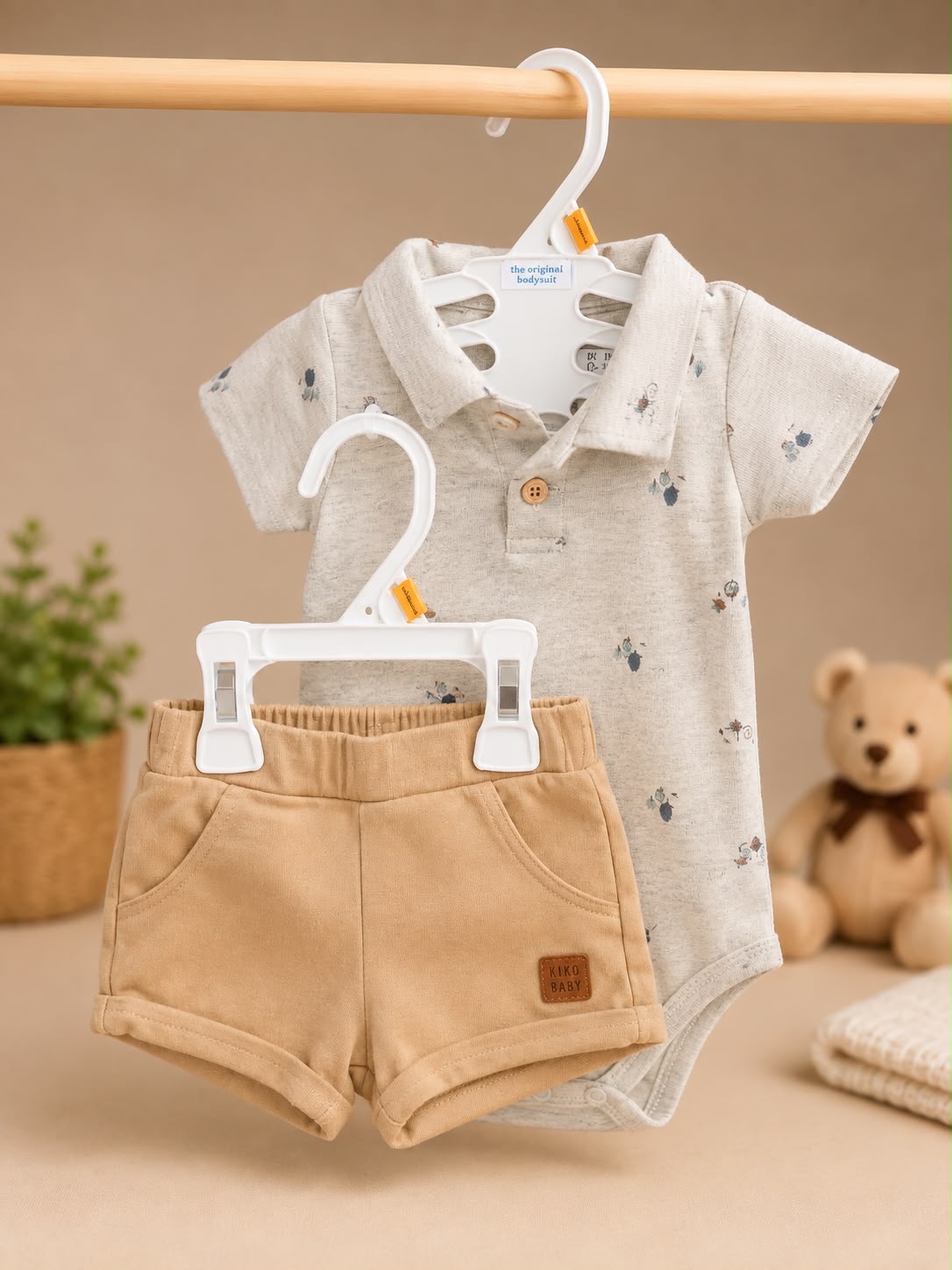 Conjunto Body/Shorts