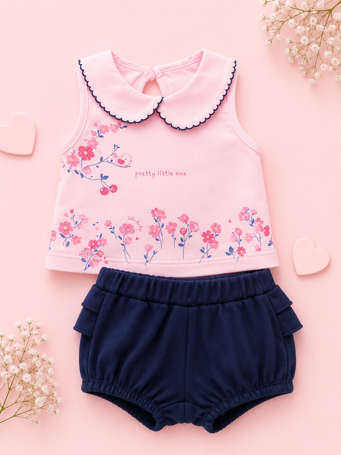 Conjunto Regata e Calcinha com Babado