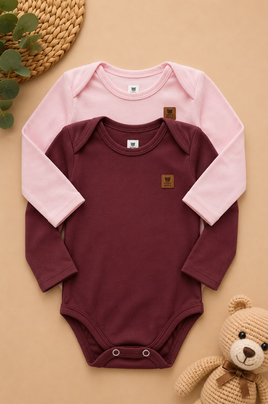 Conjunto Body Manga Longa 2 Peças