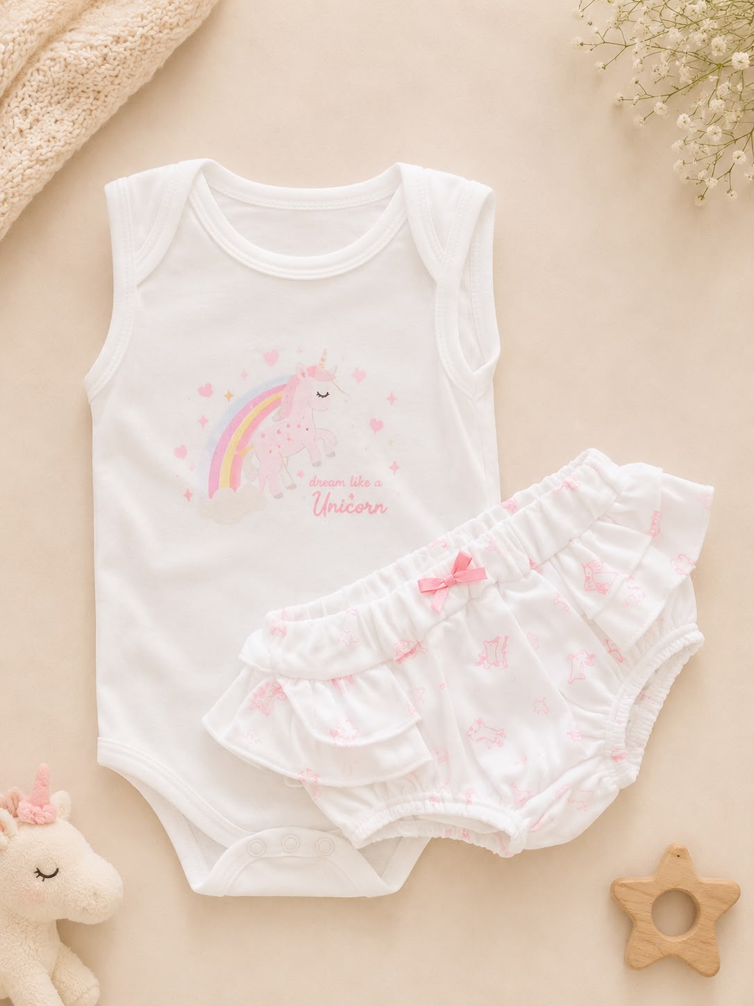 Conjunto Body/Cobre Fralda